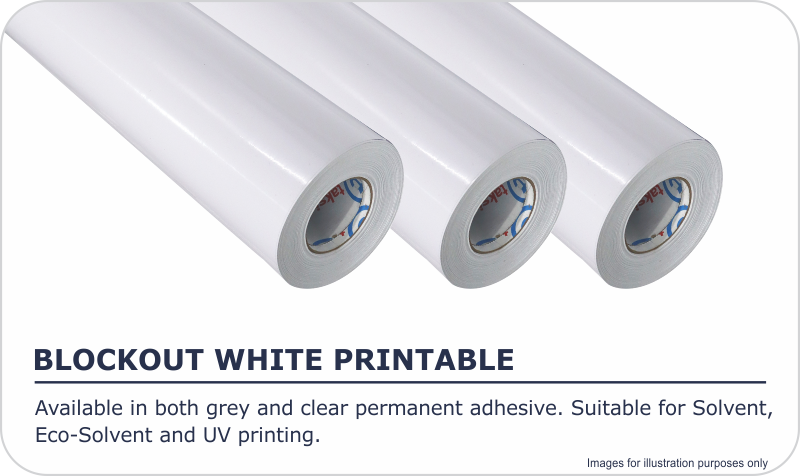 Blockout White Printable