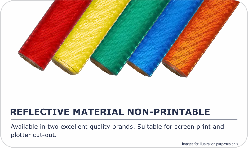 Reflective Material - Non-Printable