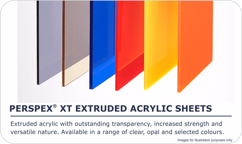 Perspex® XT Extruded Acrylic Sheets